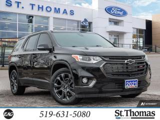 Used 2021 Chevrolet Traverse RS AWD Leather Seats Navigation Alloy Wheels for sale in St Thomas, ON