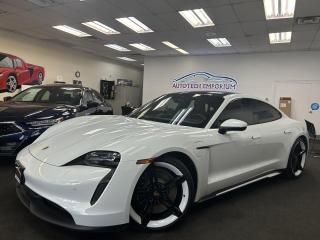 Used 2021 Porsche Taycan 4S / AWD / $35,000 IN OPTIONS / Premium PKG / Sport Chrono PKG / Innodrive Tech w Adaptive Cruise for sale in Mississauga, ON