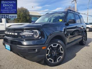 Used 2023 Ford Bronco Sport LOCAL, Outer Banks 4x4 for sale in Surrey, BC