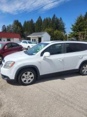 <p>2012 chev orlando low low km only 105,784 km this vehicle seats 7 people. Runs and drives excellent very nice inside and out. For more information feel free to contact Erics Autos we are a family owned business located midway between barrie and orillia on hwy 11 south at the 5th line of Oro-Medonte. 705 487 2277......more pictures to follow </p>