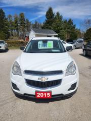 <p>2015 chev equinox AWD, only 177722 km very nice clean inside and out runs and drives excellent, price shown includes certification safety and 6 months 10,000km warranty feel free to contact Erics Autos we are a family owned business located midway between barrie and orillia on hwy 11 south at the 5th line of Oro-Medonte 705 487 2277...... more pictures to follow </p>