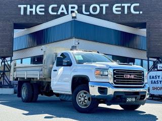 Used 2019 GMC Sierra 3500 HD Chassis 4X4 DUMP TRUCK!! for sale in Sudbury, ON