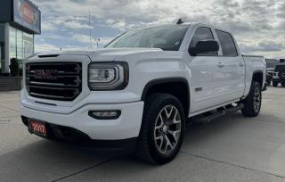 <p style=text-align: center;><span style=font-size: 18pt;><strong>2017 GMC SIERRA 4WD CREW CAB 143.5 SLT ALL TERRAIN</strong></span></p><p style=text-align: center;><span style=font-size: 18pt;><strong>5.3L V8 ECOTEC3 WITH ACTIVE FUEL MANAGEMENT</strong></span></p><p style=text-align: center;><span style=font-size: 14pt;>355 HORSEPOWER | 383 LB-FT OF TORQUE</span></p><p style=text-align: center;><span style=font-size: 14pt;>11.5L/100KM HIGHWAY | 15.9L/100KM CITY | 13.2L/100KM COMBINED</span></p><p style=text-align: center;><span style=font-size: 14pt;>TOWING CAPACITY: 10,800 LBS | REAR AXLE RATIO: 3.73 | GVWR: 7,600 LBS</span></p><p style=text-align: center;><span style=font-size: 18pt;><strong>6-SPEED AUTOMATIC TRANSMISSION W/ TOW/HAUL MODE</strong></span></p><p style=text-align: center;><span style=font-size: 18pt;><strong>20 POLISHED ALUMINUM WHEELS</strong></span></p><p style=text-align: center;> </p><p style=text-align: center;><span style=font-size: 14pt;><strong>MECHANICAL</strong></span></p><p style=text-align: center;><span style=font-size: 14pt;><span style=font-size: 18.6667px;>Active Aero Shutters, High capacity air cleaner, 150 amp alternator, Aluminized stainless-steel muffler and tailpipe, Heavy-duty maintenance-free battery with rundown protection and retained accessory power,  4-wheel disc brakes, 4-wheel anti-lock with Duralife rotors, Auxiliary external transmission oil cooler, Eaton® heavy-duty automatic locking rear differential, 5.3L V8 EcoTec3 with aluminum block. Includes Active Fuel Management, Direct Injection and continuously Variable Valve Timing, Stabilitrak stability control system includes proactive roll avoidance, traction control, electronic trailer sway control and hill start assist, 8-speed automatic, electronically controlled with overdrive and Tow/Haul mode. Includes Cruise Grade Braking and Powertrain Grade Braking, Integrated trailer brake controller, Underbody transfer case shield, Hill descent control</span></span></p><p style=text-align: center;><strong><span style=font-size: 14pt;><span style=font-size: 18.6667px;>INSTRUMENTATION AND CONTROLS</span></span></strong></p><p style=text-align: center;><span style=font-size: 14pt;><span style=font-size: 18.6667px;><span style=font-size: 18.6667px;>Driver information centre with 107 mm diagonal colour display, Includes driver personalization, warning messages and vehicle information, Rear-window electric defogger, Power-adjustable pedals, 110-volt power outlet, Rear park assist, Leather-wrapped steering wheel with audio and cruise controls, Tilt-Wheel and manual telescopic steering column</span></span></span></p><p style=text-align: center;><strong><span style=font-size: 18.6667px;>INTERIOR</span></strong></p><p style=text-align: center;><span style=font-size: 18.6667px;><span style=font-size: 18.6667px;>Front leather-appointed bucket seats with 10-way power seat adjusters including power lumbar control, heated seat cushions and seatbacks, 2-position driver memory (does not apply to lumbar adjuster), adjustable head restraints and floor console and storage pockets, Dual-zone automatic climate control, Steering-wheel-mounted cruise control, Power door locks, All-weather floor liner, Remote start system, Rear view mirror with inside rear-view auto-dimming feature, Bright sill plates, Sunroof, power sliding with express-open, Universal Home Remote,  Power windows with driver express-up and -down and express-down on all other windows, 1 Centre console mounted wireless charging mat, Tire pressure monitoring system (excluding spare), Bose premium sound system with 6 speakers plus one subwoofer, Bluetooth, OnStar capable, SiriusXM radio capable</span></span></p><p style=text-align: center;><strong><span style=font-size: 18.6667px;>EXTERIOR</span></strong></p><p style=text-align: center;><span style=font-size: 18.6667px;>Black sport assist steps, Spray-in bedliner with GMC logo, Front body coloured bumper, Rear body coloured bumper with corner step, Movable cargo tie-downs, high-mounted (4), Front, thin-profile LED fog lamps, Tinted chrome grille surround, Solar-Ray deep-tinted glass, LED tail lamps, Under-rail LED lighting in cargo box, Body colour moldings, Front frame-mounted black recovery hooks, Remote locking tailgate with EZ-lift and lower feature, Rear wheelhouse liners, Heated, power-adjustable, power-folding mirrors and driver-side auto-dimming with integrated turn-signal indicators, LED running lamps, Rear vision camera with dynamic grid lines, Theft deterrent system</span></p><p style=text-align: center;> </p><p style=text-align: center;> </p><p style=text-align: center;> </p><p style=box-sizing: border-box; margin-bottom: 1rem; margin-top: 0px; color: #212529; font-family: -apple-system, BlinkMacSystemFont, Segoe UI, Roboto, Helvetica Neue, Arial, Noto Sans, Liberation Sans, sans-serif, Apple Color Emoji, Segoe UI Emoji, Segoe UI Symbol, Noto Color Emoji; font-size: 16px; background-color: #ffffff; text-align: center; line-height: 1;><span style=box-sizing: border-box; font-family: arial, helvetica, sans-serif;><span style=box-sizing: border-box; font-weight: bolder;><span style=box-sizing: border-box; font-size: 14pt;>Here at Lanoue/Amfar Sales, Service & Leasing in Tilbury, we take pride in providing the public with a wide variety of High-Quality Pre-owned Vehicles. We recondition and certify our vehicles to a level of excellence that exceeds the Status Quo. We treat our Customers like family and provide the highest level of service from Start to Finish. If you’d like a smooth & stress-free car shopping experience, give one of our Sales Associates a call at 1-844-682-3325 to help you find your next NEW-TO-YOU vehicle!</span></span></span></p><p style=box-sizing: border-box; margin-bottom: 1rem; margin-top: 0px; color: #212529; font-family: -apple-system, BlinkMacSystemFont, Segoe UI, Roboto, Helvetica Neue, Arial, Noto Sans, Liberation Sans, sans-serif, Apple Color Emoji, Segoe UI Emoji, Segoe UI Symbol, Noto Color Emoji; font-size: 16px; background-color: #ffffff; text-align: center; line-height: 1;><span style=box-sizing: border-box; font-family: arial, helvetica, sans-serif;><span style=box-sizing: border-box; font-weight: bolder;><span style=box-sizing: border-box; font-size: 14pt;>Although we try to take great care in being accurate with the information in this listing, from time to time, errors occur. The vehicle is priced as it is physically equipped. Minor variances will not effect pricing. Please verify the vehicle is As Expected when you visit. Thank You!</span></span></span></p>