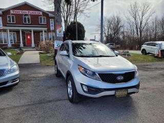 <div><span>2016 KIA SPORTAGE </span><b>2.4L V6 DOHC 24V FWD EXCELLENT CONDITIION !!!! (LOW KMS)</b></div><br /><div>Save time money, and frustration with our transparent, no hassle pricing. Using the latest technology, we shop the competition for you and price our pre-owned vehicles to give you the best value, upfront, every time and back it up with a free market value report so you know you are getting the best deal! With no additional fees, theres no surprises either, the price you see is the price you pay, just add HST! We offer 150+ Vehicles on site with financing for our customers regardless of credit. We have a dedicated team of credit rebuilding experts on hand to help you get into the car of your dreams. We need your trade-in! We have a hassle free top dollar trade process and offer a free evaluation on your car. We will buy your vehicle even if you do not buy one from us!</div><br /><div><span><o:p></o:p></span></div><br /><div></div><br /><div><span>THAT CAR PLACE - Been in business for 27 years, we are OMVIC Certified and Member of UCDA earning your trust so you can buy with confidence.<br>150+ VEHICLES! ONE LOCATION!<br>USED VEHICLE MARKET PRICING! We use an exclusive 3rd party marketing tool that accurately monitors vehicle prices to guarantee our customers get the best value.<br>OUR POLICY!  Zero Pressure and Hassle-Free sales staff. Zero Hidden Admin Fees. Just honesty and integrity at no additional charge!<br>HISTORY: Free Carfax report included with every vehicle.<br>AWARDS:<br>National Dealer of the Year Winner of Outstanding Customer Satisfaction<br>Voted #1 Best Used Car Dealership in London, Ont. 2014 to 2024<br>Winner of Top Choice Award 6 years from 2015 to 2024<br>Winner of Londons Readers Choice Award 2014 to 2023<br>A+ Accredited Better Business Bureau rating<br>FULL SAFETY: Full safety inspection exceeding industry standards all vehicles go through an intensive inspection<br>RECONDITIONING: Any Pads or Rotors below 50% material will be replaced. You will receive a semi-synthetic oil-lube-filter and cleanup.<br>*Our Staff put in the most effort to ensure the accuracy of the information listed above. Please confirm with a sales representative to confirm the accuracy of this information*<br>**Payments are based off qualifying monthly term & 4.9% interest. Qualifying term and rate of borrowing varies by lender. Example: The cost of borrowing on a vehicle with a purchase price of $10000 at 4.9% over 60 month term is $1499.78. Rates and payments are subject to change without notice. Certified.</span></div>