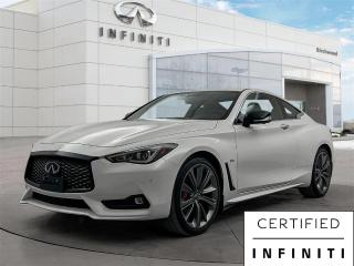 Used 2022 Infiniti Q60 Red Sport I-LINE ProACTIVE Accident Free | One Owner | Low KM's for sale in Winnipeg, MB