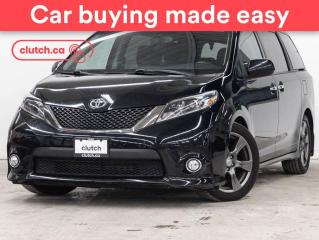 Used 2017 Toyota Sienna SE w/ Rearview Cam, Tri Zone A/C, Bluetooth for sale in Toronto, ON