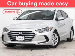 Used 2017 Hyundai Elantra LE w/ Bluetooth, A/C, Heated Front Seats for sale in Bedford, NS