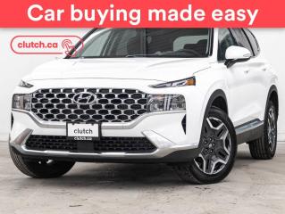 Used 2022 Hyundai Santa Fe Hybrid Preferred HTRAC AWD w/ Trend Pkg w/ Apple CarPlay & Android Auto, Dual Zone A/C, Rearview Cam for sale in Bedford, NS