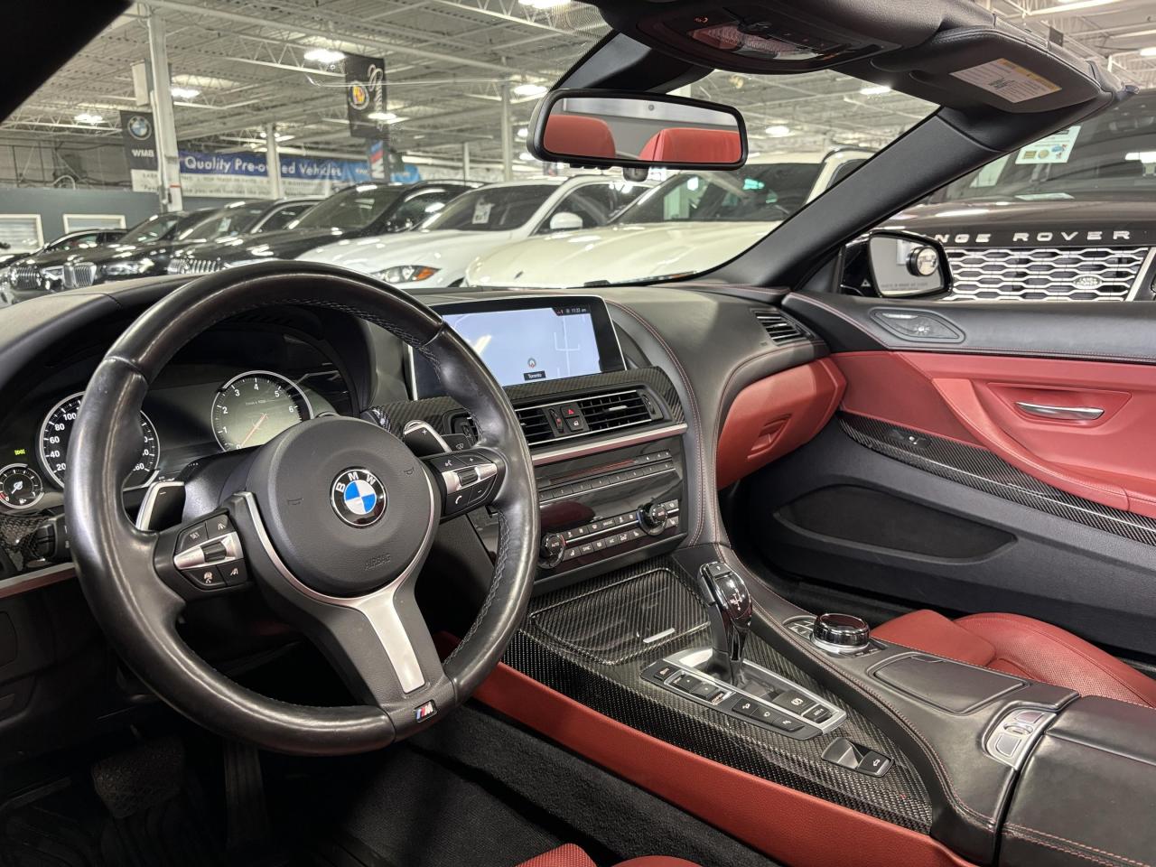 2018 BMW 6 Series 650i xDrive|CABRIOLET|MPKG|REDLEATHER|CARBON|HUD|+ - Photo #17