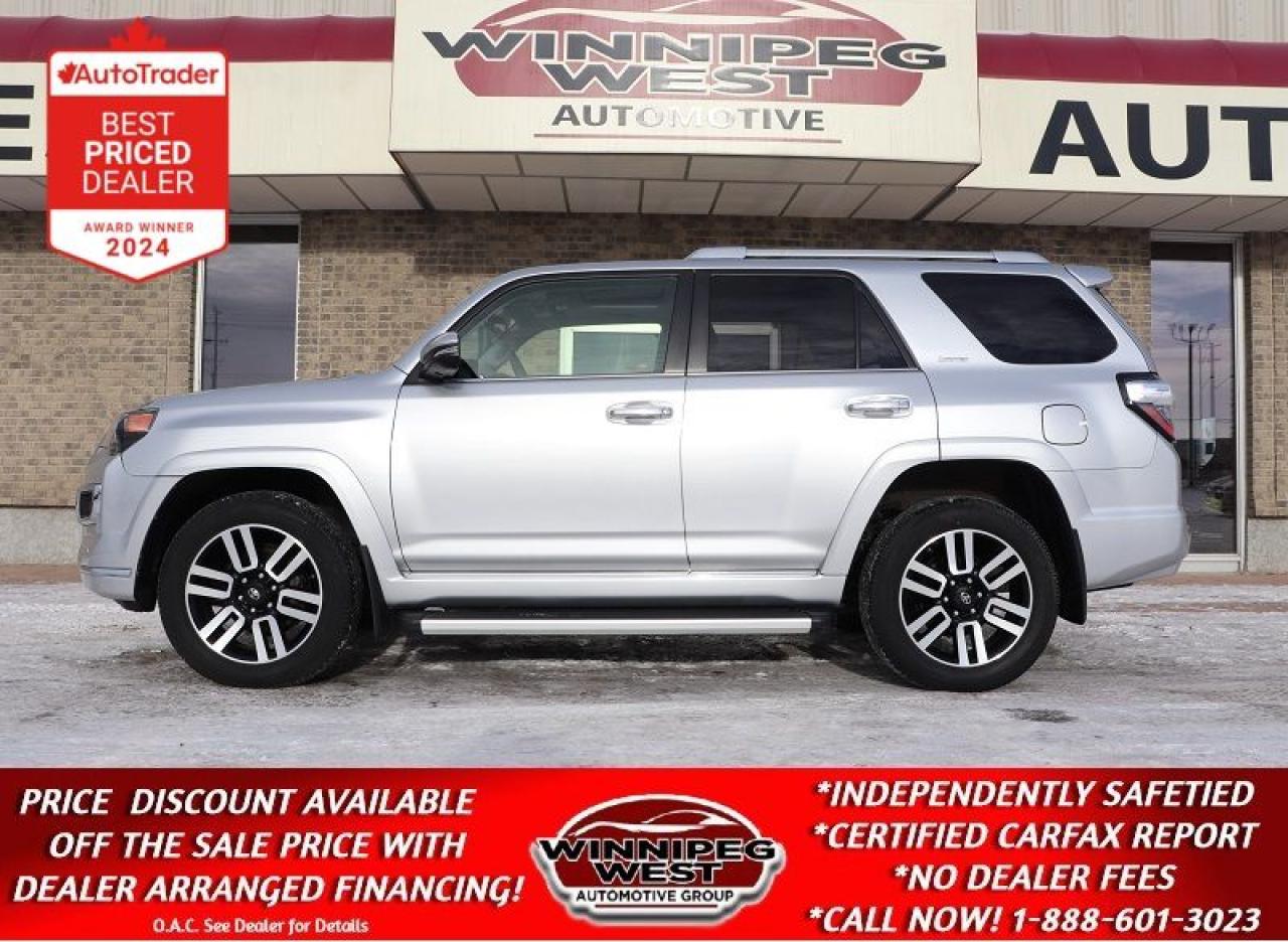 Used 2018 Toyota 4Runner LIMITED V6 4X4, NAV ,ROOF, LEATHER, FLAWLESS/65KMS for sale in Headingley, MB