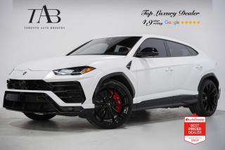 Used 2021 Lamborghini Urus V8 | NIGHT PKG | RED LEATHER | HUD | 23 IN WHEELS for sale in Vaughan, ON