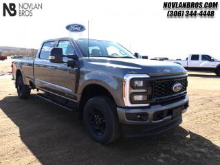<b>Diesel Engine, XLT Premium Package, Premium Audio, 360 Camera, Heated Seats!</b><br> <br> <br> <br>Check out our great inventory of new vehicles at Novlan Brothers!<br> <br>  For hauling, towing, and getting the job done, look no further than this rugged F-350. <br> <br>The most capable truck for work or play, this heavy-duty Ford F-350 never stops moving forward and gives you the power you need, the features you want, and the style you crave! With high-strength, military-grade aluminum construction, this F-350 Super Duty cuts the weight without sacrificing toughness. The interior design is first class, with simple to read text, easy to push buttons and plenty of outward visibility. This truck is strong, extremely comfortable and ready for anything. <br> <br> This carbonized grey metallic sought after diesel crew cab 4X4 pickup   has a 10 speed automatic transmission and is powered by a  475HP 6.7L 8 Cylinder Engine.<br> <br> Our F-350 Super Dutys trim level is XLT. This XLT trim steps things up with aluminum wheels, front fog lamps with automatic high beams, a power-adjustable drivers seat, three 12-volt DC and 120-volt AC power outlets, beefy suspension thanks to heavy-duty dampers and robust axles, class V towing equipment with a hitch, trailer wiring harness, a brake controller and trailer sway control, manual extendable trailer-style side mirrors, box-side steps, and cargo box illumination. Additional features include an 8-inch infotainment screen powered by SYNC 4 with Apple CarPlay and Android Auto, FordPass Connect 5G mobile hotspot internet access, air conditioning, cruise control, remote keyless entry, smart device remote engine start, pre-collision assist with automatic emergency braking, forward collision mitigation, and a rearview camera. This vehicle has been upgraded with the following features: Diesel Engine, Xlt Premium Package, Premium Audio, 360 Camera, Heated Seats, Fx4 Off-road Package, Sport Appearance Package. <br><br> View the original window sticker for this vehicle with this url <b><a href=http://www.windowsticker.forddirect.com/windowsticker.pdf?vin=1FT8W3BT5REC84087 target=_blank>http://www.windowsticker.forddirect.com/windowsticker.pdf?vin=1FT8W3BT5REC84087</a></b>.<br> <br>To apply right now for financing use this link : <a href=http://novlanbros.com/credit/ target=_blank>http://novlanbros.com/credit/</a><br><br> <br/>    5.99% financing for 84 months. <br> Payments from <b>$1479.73</b> monthly with $0 down for 84 months @ 5.99% APR O.A.C. ( Plus applicable taxes -  Plus applicable fees   ).  Incentives expire 2024-04-30.  See dealer for details. <br> <br><br> Come by and check out our fleet of 40+ used cars and trucks and 50+ new cars and trucks for sale in Paradise Hill.  o~o