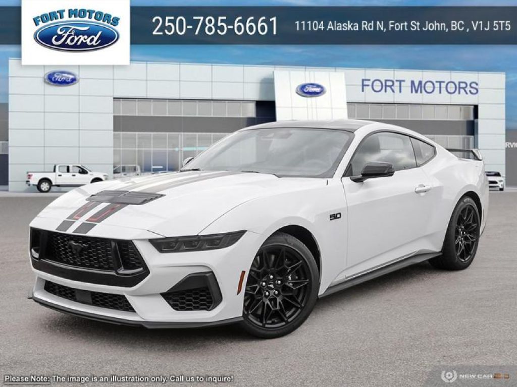 New 2024 Ford Mustang GT Premium - Leather Seats for Sale in Fort St John, British Columbia