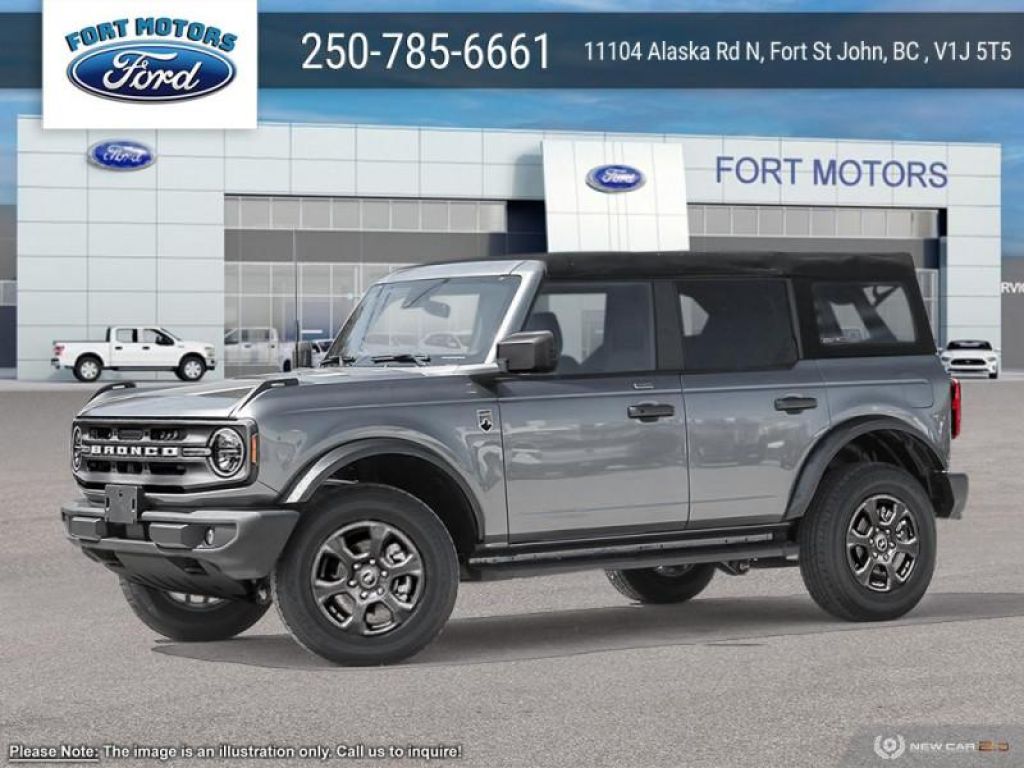 New 2024 Ford Bronco Big Bend - Heated Seats - Navigation for Sale in Fort St John, British Columbia
