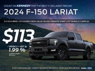 New 2024 Ford F-150 4X4 SUPERCREW for sale in Oakville, ON