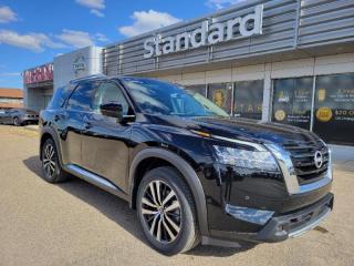 New 2024 Nissan Pathfinder Platinum   - Cooled Seats, Blind Spot Detection, Adaptive Cruise Control, Lane Keep Assist, Proximity Key, Tri-Zone Climate Control for sale in Swift Current, SK
