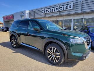 New 2024 Nissan Pathfinder Platinum   - Cooled Seats, Power Liftgate, Blind Spot Detection, Adaptive Cruise Control, Lane Keep Assist, Tri-Zone Climate Control for sale in Swift Current, SK