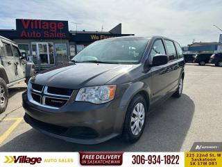 <b>Air Conditioning,  Steering Wheel Audio Control,  Power Windows,  Cruise Control,  Power Locks!</b><br> <br> We sell high quality used cars, trucks, vans, and SUVs in Saskatoon and surrounding area.<br> <br>   The family friendly Dodge Grand Caravan is Canadas favorite minivan. This  2017 Dodge Grand Caravan is for sale today. <br> <br>This Dodge Grand Caravan offers drivers unlimited versatility, the latest technology, and premium features. This minivan is one of the most comfortable and enjoyable ways to transport families along with all of their stuff. Dodge designed this for families, and it shows in every detail. Its no wonder the Dodge Grand Caravan is Canadas favorite minivan. This  van has 158,700 kms. Its  grey in colour  . It has a 6 speed automatic transmission and is powered by a  283HP 3.6L V6 Cylinder Engine.  <br> <br> Our Grand Caravans trim level is Canada Value Package. The CVP trim makes this practical minivan an outstanding value. It comes with dual-zone air conditioning, steering wheel-mounted audio and cruise control, power front windows, power locks with remote keyless entry, second-row bench seat and third-row Stow n Go split-folding seats, and more! This vehicle has been upgraded with the following features: Air Conditioning,  Steering Wheel Audio Control,  Power Windows,  Cruise Control,  Power Locks. <br> To view the original window sticker for this vehicle view this <a href=http://www.chrysler.com/hostd/windowsticker/getWindowStickerPdf.do?vin=2C4RDGBG5HR875946 target=_blank>http://www.chrysler.com/hostd/windowsticker/getWindowStickerPdf.do?vin=2C4RDGBG5HR875946</a>. <br/><br> <br>To apply right now for financing use this link : <a href=https://www.villageauto.ca/car-loan/ target=_blank>https://www.villageauto.ca/car-loan/</a><br><br> <br/><br> Buy this vehicle now for the lowest bi-weekly payment of <b>$114.43</b> with $0 down for 84 months @ 5.99% APR O.A.C. ( Plus applicable taxes -  Plus applicable fees   ).  See dealer for details. <br> <br><br> Village Auto Sales has been a trusted name in the Automotive industry for over 40 years. We have built our reputation on trust and quality service. With long standing relationships with our customers, you can trust us for advice and assistance on all your motoring needs. </br>

<br> With our Credit Repair program, and over 250 well-priced vehicles in stock, youll drive home happy, and thats a promise. We are driven to ensure the best in customer satisfaction and look forward working with you. </br> o~o