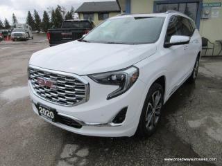 Used 2020 GMC Terrain ALL-WHEEL DRIVE DENALI-VERSION 5 PASSENGER 2.0L - TURBO.. NAVIGATION.. PANORAMIC SUNROOF.. LEATHER.. HEATED/AC SEATS.. BACK-UP CAMERA.. for sale in Bradford, ON