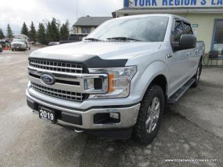 Used 2019 Ford F-150 POWER EQUIPPED XLT-MODEL 6 PASSENGER 2.7L - ECO-BOOST.. 4X4.. CREW-CAB.. SHORTY.. BACK-UP CAMERA.. BLUETOOTH SYSTEM.. KEYLESS ENTRY.. for sale in Bradford, ON