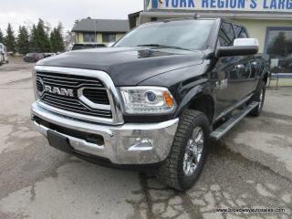 Used 2018 RAM 2500 3/4 TON LIMITED-EDITION 5 PASSENGER 6.7L - CUMMINS.. 4X4.. CREW-CAB.. 6.6-BOX.. NAVIGATION.. SUNROOF.. LEATHER.. HEATED/AC SEATS.. POWER PEDALS.. for sale in Bradford, ON