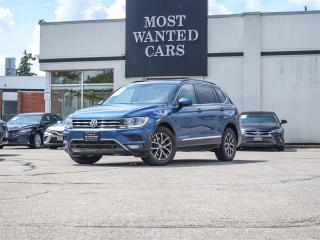 Used 2018 Volkswagen Tiguan COMFORTLINE | AWD | LEATHER | PANORAMIC ROOF for sale in Kitchener, ON