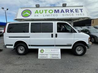 Used 1998 Chevrolet Express 3500 12 PASSENGER! INSPECTED W/BCAA MBRSHP & WRNTY! for sale in Langley, BC