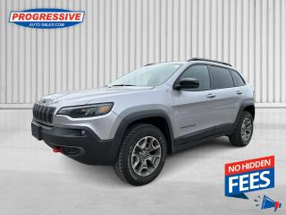 <b>Android Auto,  Apple CarPlay,  Power Liftgate,  Off-Road Suspension,  Heated Seats!</b><br> <br>    This Jeep Cherokee is a thoroughly modern family crossover capable in all road conditions. This  2022 Jeep Cherokee is for sale today. <br> <br>With an exceptionally smooth ride and an award-winning interior, this Jeep Cherokee can take you anywhere in comfort and style. This Cherokee has a refined look without sacrificing its rugged presence. Experience the freedom of adventure and discover new territories with the unique and authentically crafted Jeep Cherokee. This  SUV has 39,654 kms. Its  silver in colour  . It has a 9 speed automatic transmission and is powered by a  271HP 3.2L V6 Cylinder Engine. <br> <br> Our Cherokees trim level is Trailhawk. This Cherokee Trailhawk edition adds skid plates, tow hooks, and off road suspension so you can build new roads no matter the conditions. This rugged and ready Cherokee offers heated front seats, a power liftgate, heated steering wheel, proximity keys, blind spot detection, parking sensors, remote start, and LED headlights for comfort and convenience. Stay connected on the commute or the trail with a 4G Wi-Fi hotspot, Apple CarPlay, Android Auto, and wireless streaming Audio.
 This vehicle has been upgraded with the following features: Android Auto,  Apple Carplay,  Power Liftgate,  Off-road Suspension,  Heated Seats,  Heated Steering Wheel,  Blind Spot Detection. <br> To view the original window sticker for this vehicle view this <a href=http://www.chrysler.com/hostd/windowsticker/getWindowStickerPdf.do?vin=1C4PJMBX9ND511381 target=_blank>http://www.chrysler.com/hostd/windowsticker/getWindowStickerPdf.do?vin=1C4PJMBX9ND511381</a>. <br/><br> <br>To apply right now for financing use this link : <a href=https://www.progressiveautosales.com/credit-application/ target=_blank>https://www.progressiveautosales.com/credit-application/</a><br><br> <br/><br><br> Progressive Auto Sales provides you with the all the tools you need to find and purchase a used vehicle that meets your needs and exceeds your expectations. Our Sarnia used car dealership carries a wide range of makes and models for exceptionally low prices due to our extensive network of Canadian, Ontario and Sarnia used car dealerships, leasing companies and auction groups. </br>

<br> Our dealership wouldnt be where we are today without the great people in Sarnia and surrounding areas. If you have any questions about our services, please feel free to ask any one of our staff. If you want to visit our dealership, you can also find our hours of operation and location information on our Contact page. </br> o~o
