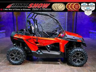<strong>*** CF MOTO Z-FORCE 800CC TRAIL SXS!! *** 5 YEAR FACTORY WARRANTY, ELECTRONIC POWER STEERING, 3000LB WINCH!! *** DIGITAL CLUSTER, LED LIGHTS, LOCKING DIFFERENTIAL, GAS ADJUSTABLE SHOCKS!! </strong>New-Generation CF-Moto Side-by-Sides are among the most capable, accessorized, and best equipped SXSs on the market today! Not to mention they are backed by a best-in-class standard <strong>5-YEAR FACTORY WARRANTY!! </strong>Super low mileage, and in great condition, this beast is ready to tackle the toughest of trails! Loaded with factory options and upgrades like <b>ELECTRONIC POWER STEERING</b>......<strong>3000LB ELECTRIC WINCH</strong>......<strong>DIGITAL GAUGE CLUSTER DISPLAY</strong>......<strong>LED </strong>Lights w/ Integrated Turn Signals......Half Doors......Side Mirrors......Complete Roof......Impressive <strong>11.3 INCHES </strong>of Ground Clearance......Double A-Arm Independent Suspension......<strong>4-WHEEL DISC BRAKES</strong>......12V Outlet......Large Front Storage Compartment......<b>HID </b>Projector Headlights......Passenger Arm Bar......<strong>1500 LB </strong>Towing Capacity......Electronic Fuel Injection......<strong>ELECTRONIC LOCKING DIFFERENTIAL</strong>......<strong>CV-TECH TRANSMISSION (A CANADIAN COMPANY!!)</strong>......50 Inch Overall Width (Perfect for Trails!!)......<strong>GAS ADJUSTABLE SHOCK ABSORBERS</strong>......Powerful <strong>800CC </strong>V-Twin Liquid-Cooled Engine......Big <strong>14 INCH ALLOY RIMS </strong>w/ Like-New <strong>26 INCH A/T TIRES!!</strong><br /><br />This Z-Force Trail comes with two sets of keys, balance of Factory <strong>CF MOTO 5-YEAR WARRANTY </strong>and only 1,100kms!! Now sale priced at just $13,800 with Financing Available!!<br /><br /><br />Will accept trades. Please call (204)560-6287 or View at 3165 McGillivray Blvd. (Conveniently located two minutes West from Costco at corner of Kenaston and McGillivray Blvd.)<br /><br />In addition to this please view our complete inventory of used <a href=\https://www.autoshowwinnipeg.com/used-trucks-winnipeg/\>trucks</a>, used <a href=\https://www.autoshowwinnipeg.com/used-cars-winnipeg/\>SUVs</a>, used <a href=\https://www.autoshowwinnipeg.com/used-cars-winnipeg/\>Vans</a>, used <a href=\https://www.autoshowwinnipeg.com/new-used-rvs-winnipeg/\>RVs</a>, and used <a href=\https://www.autoshowwinnipeg.com/used-cars-winnipeg/\>Cars</a> in Winnipeg on our website: <a href=\https://www.autoshowwinnipeg.com/\>WWW.AUTOSHOWWINNIPEG.COM</a><br /><br />Complete comprehensive warranty is available for this vehicle. Please ask for warranty option details. All advertised prices and payments plus taxes (where applicable).<br /><br />Winnipeg, MB - Manitoba Dealer Permit # 4908