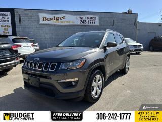 <b>SiriusXM,  Power Windows and Locks,  Air Conditioning!</b><br> <br>    As Edmunds.com says of the 2017 Jeep Compass, this is one of the few compact SUVs offering a measure of off-road ability. This  2017 Jeep Compass is for sale today. <br> <br>The redesigned 2017 Jeep Compass provides the capability and off-roading prowess you expect from a Jeep while offering the efficiency and practical size of a compact model. With this kind of capability, youre never left behind and you never miss out on the fun. Traditional Jeep styling meets modern technology for an enjoyable ride every time. This  SUV has 122,713 kms. Its  grey in colour  . It has a 6 speed automatic transmission and is powered by a  180HP 2.4L 4 Cylinder Engine.  <br> <br> Our Compasss trim level is North. Enjoy driving the 2017 Jeep Compass North Edition with cruise control and steering wheel-mounted controls for your convenience on long drives. This model also features 60/40 split reclining rear seat, air conditioning, a bright grille, power windows and locks, and SiriusXM satellite radio. This vehicle has been upgraded with the following features: Siriusxm,  Power Windows And Locks,  Air Conditioning. <br> To view the original window sticker for this vehicle view this <a href=http://www.chrysler.com/hostd/windowsticker/getWindowStickerPdf.do?vin=3C4NJCBB4HT633702 target=_blank>http://www.chrysler.com/hostd/windowsticker/getWindowStickerPdf.do?vin=3C4NJCBB4HT633702</a>. <br/><br> <br>To apply right now for financing use this link : <a href=https://www.budgetautocentre.com/used-cars-saskatoon-financing/ target=_blank>https://www.budgetautocentre.com/used-cars-saskatoon-financing/</a><br><br> <br/><br> Buy this vehicle now for the lowest bi-weekly payment of <b>$137.99</b> with $0 down for 84 months @ 5.99% APR O.A.C. ( Plus applicable taxes -  Plus applicable fees   ).  See dealer for details. <br> <br><br> Budget Auto Centre has been a trusted name in the Automotive industry for over 40 years. We have built our reputation on trust and quality service. With long standing relationships with our customers, you can trust us for advice and assistance on all your automotive needs. </br>

<br> With our Credit Repair program, and over 250+ well-priced used vehicles in stock, youll drive home happy. We are driven to ensure the best in customer satisfaction and look forward working with you. </br> o~o
