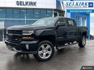 <b>Aluminum Wheels,  Touch Screen,  EZ-Lift Tailgate,  Remote Keyless Entry,  Cruise Control!</b><br> <br>    This dependable Chevy Silverado is designed to go where you go. Whether to work or out on the town, youll always arrive in style. This  2018 Chevrolet Silverado 1500 is fresh on our lot in Selkirk. <br> <br>This Chevy Silverado has the strength, capability and advanced technology to stand the test of time. With brawn, brains, and reliability brought together in one powerful pickup you can trust. It was built by truck people, for truck people, and comes from the family of the most dependable, longest-lasting full-size pickups on the road. For the past 100 years, Chevrolet has been building trucks that are ready to work today, tomorrow and into the future. This  crew cab 4X4 pickup  has 132,642 kms. Its  black in colour  . It has a 6 speed automatic transmission and is powered by a  355HP 5.3L 8 Cylinder Engine.  It may have some remaining factory warranty, please check with dealer for details. <br> <br> Our Silverado 1500s trim level is LT. Upgrading to this Silverado 1500 LT is a wise choice as it comes with features like aluminum wheels, a larger 8 inch touchscreen with Chevrolet MyLink, bluetooth streaming audio, remote keyless entry and an EZ-Lift tailgate. Additional features also include cruise control, steering wheel audio controls, 4G LTE hotspot capability, a rear vision camera, teen driver technology, SiriusXM radio and power windows. This vehicle has been upgraded with the following features: Aluminum Wheels,  Touch Screen,  Ez-lift Tailgate,  Remote Keyless Entry,  Cruise Control,  Rear View Camera,  Teen Driver Technology. <br> <br>To apply right now for financing use this link : <a href=https://www.selkirkchevrolet.com/pre-qualify-for-financing/ target=_blank>https://www.selkirkchevrolet.com/pre-qualify-for-financing/</a><br><br> <br/><br>Selkirk Chevrolet Buick GMC Ltd carries an impressive selection of new and pre-owned cars, crossovers and SUVs. No matter what vehicle you might have in mind, weve got the perfect fit for you. If youre looking to lease your next vehicle or finance it, we have competitive specials for you. We also have an extensive collection of quality pre-owned and certified vehicles at affordable prices. Winnipeg GMC, Chevrolet and Buick shoppers can visit us in Selkirk for all their automotive needs today! We are located at 1010 MANITOBA AVE SELKIRK, MB R1A 3T7 or via phone at 204-482-1010.<br> Come by and check out our fleet of 80+ used cars and trucks and 190+ new cars and trucks for sale in Selkirk.  o~o