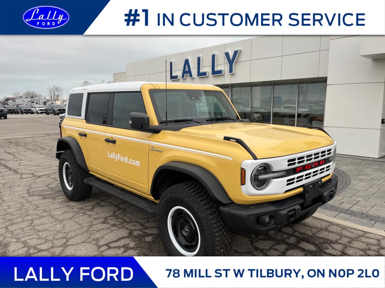 New 2024 Ford Bronco Heritage Limited Edition for sale in Tilbury, ON