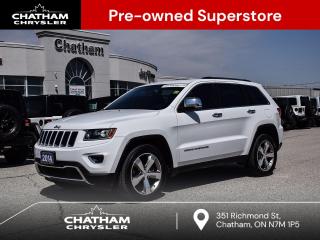 Used 2014 Jeep Grand Cherokee Limited LIMITED NAVIGATION SUNROOF HEMI ENGINE for sale in Chatham, ON