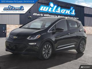 *This Chevrolet Bolt EV Comes Equipped with These Options*Dealer Certified Pre-Owned. This Chevrolet Bolt EV delivers a powerful engine powering this Automatic transmission. Wireless Charging Pad, Reverse Camera, Remote Start, Leather, Heated Steering Wheel, Air Conditioning, Bluetooth, Heated Seats, Tilt Steering Wheel, Steering Radio Controls, Power Windows, Power Locks, Traction Control.*Stop By Today *Test drive this must-see, must-drive, must-own beauty today at Mark Wilsons Better Used Cars, 5055 Whitelaw Road, Guelph, ON N1H 6J4.60+ years of World Class Service!650+ Live Market Priced VEHICLES! ONE MASSIVE LOCATION!No unethical Penalties or tricks for paying cash!Free Local Delivery Available!FINANCING! - Better than bank rates! 6 Months No Payments available on approved credit OAC. Zero Down Available. We have expert licensed credit specialists to secure the best possible rate for you and keep you on budget ! We are your financing broker, let us do all the leg work on your behalf! Click the RED Apply for Financing button to the right to get started or drop in today!BAD CREDIT APPROVED HERE! - You dont need perfect credit to get a vehicle loan at Mark Wilsons Better Used Cars! We have a dedicated licensed team of credit rebuilding experts on hand to help you get the car of your dreams!WE LOVE TRADE-INS! - Top dollar trade-in values!SELL us your car even if you dont buy ours! HISTORY: Free Carfax report included.Certification included! No shady fees for safety!EXTENDED WARRANTY: Available30 DAY WARRANTY INCLUDED: 30 Days, or 3,000 km (mechanical items only). No Claim Limit (abuse not covered)5 Day Exchange Privilege! *(Some conditions apply)CASH PRICES SHOWN: Excluding HST and Licensing Fees.2019 - 2024 vehicles may be daily rentals. Please inquire with your Salesperson.