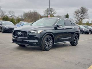 Used 2022 Infiniti QX50 LUXE I-LINE AWD, Leather, Pano Roof, Heated Seats, Power Seat, CarPlay + Android, New Tires & Brakes for sale in Guelph, ON