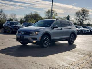 Used 2019 Volkswagen Tiguan Comfortline AWD, Leather, Pano Roof, Heated Seats, Bluetooth, Rear Camera, Alloy Wheels & Much More! for sale in Guelph, ON