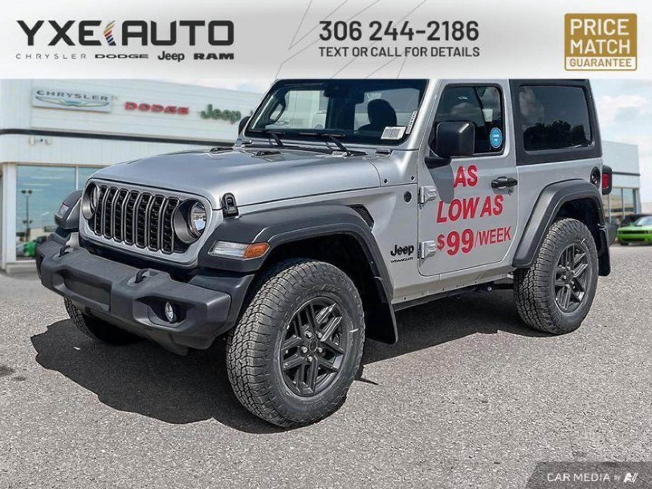 New 2024 Jeep Wrangler Sport S for sale in Saskatoon, SK