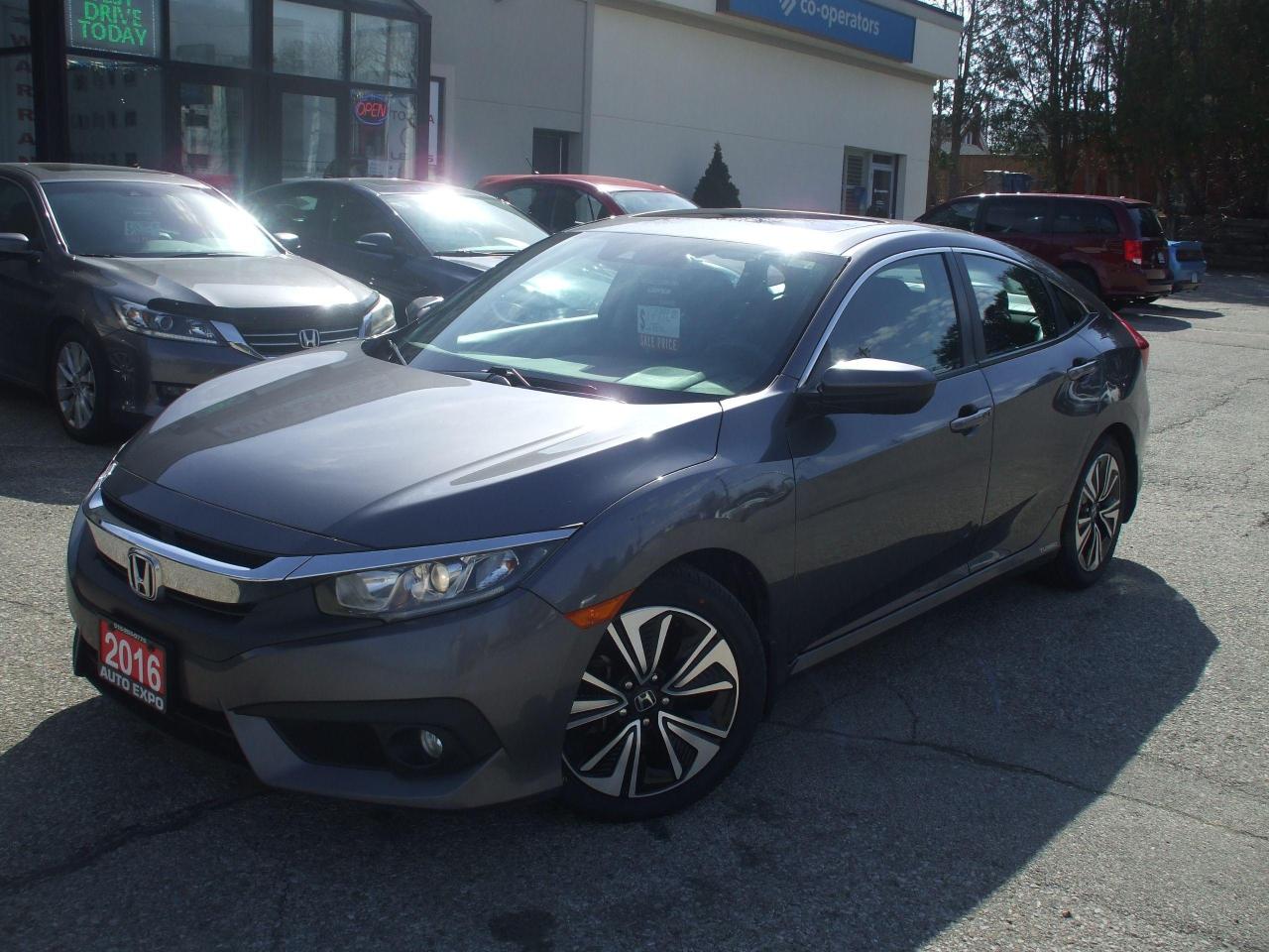 2016 Honda Civic EX-T,Sunroof,Turbo,Bluetooth,Alloys,Certifed,Fog's - Photo #9