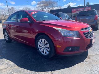 Used 2011 Chevrolet Cruze 4dr Sdn LT Turbo w/1SA for sale in Brantford, ON