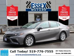 Used 2021 Toyota Camry SE*Heated Leather*Bluetooth*Rear Cam*2.5L-4cyl*FWD for sale in Essex, ON