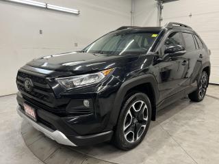 All-wheel drive Trail w/ sunroof, leather, remote start, heated/ cooled seats, heated steering, blind spot monitor, rear cross-traffic alert, pre-collision system, lane trace assist, adaptive cruise control, backup camera, 19-inch alloys, wireless charger, Android auto/ Apple CarPlay, dual-zone climate control, drive modes (eco, sport, sand, rock), full power group incl. power drivers seat & power liftgate, keyless entry w/ push start, rain-sensing wipers, auto headlights w/ auto highbeams, Bluetooth and Sirius XM!!!!