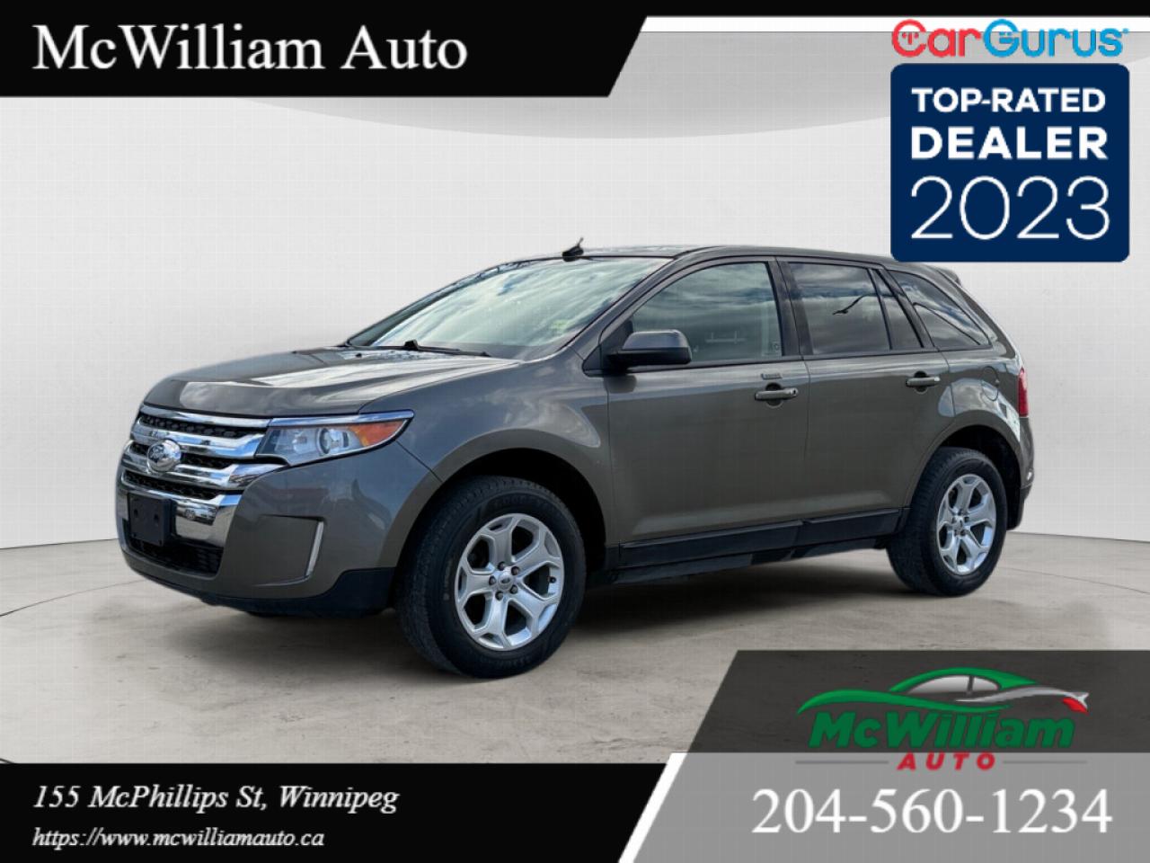 Used 2013 Ford Edge SEL *ONE OWNER* *LEATHER SEATS* *EXCELLENT CONDITION* for sale in Winnipeg, MB