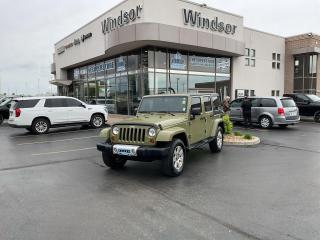 Used 2013 Jeep Wrangler Unlimited SAHARA | 6 - SPEED MANUAL for sale in Windsor, ON