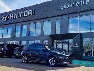 <p> Youll have no regrets driving this impeccable 2022 Hyundai Kona Electric. Tire Specific Low Tire Pressure Warning, Side Impact Beams, Rear View Monitor (RVM) Back-Up Camera, Rear Parking Sensors, Rear Child Safety Locks. </p> <p><strong>Fully-Loaded with Additional Options</strong><br>PHANTOM BLACK, BLACK, CLOTH SEAT TRIM, Wheels: 17 x 7.0J Aluminum Alloy, Wheels w/Silver w/Painted Accents, Variable Intermittent Wipers, Valet Function, Trip Computer, Transmission: Single-Speed Reduction Gear -inc: paddle shifters for regenerative braking, Drive Mode Select (DMS) and shift-by-wire, Tires: P215/55R17 AS Low Rolling Resistance, Tire Specific Low Tire Pressure Warning.</p> <p><strong> Stop By Today </strong><br> A short visit to Experience Hyundai located at 15 Mount Edward Rd, Charlottetown, PE C1A 5R7 can get you a dependable Kona Electric today!</p>