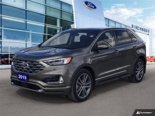 Used 2019 Ford Edge Titanium AWD | Local Vehicle | Low Kilometers | Plus Pack for sale in Winnipeg, MB