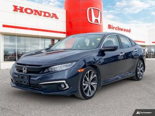 Used 2020 Honda Civic Touring Local | Leather | Sunroof for sale in Winnipeg, MB