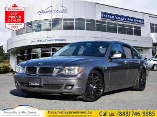 Used 2006 BMW 7 Series 750LI  Wholesale to Public, Mechanic Special for sale in Abbotsford, BC