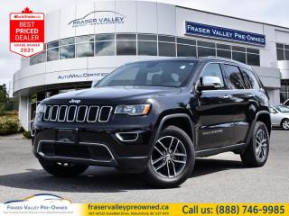 Used 2018 Jeep Grand Cherokee Limited  - Leather Seats - $140.55 /Wk for sale in Abbotsford, BC