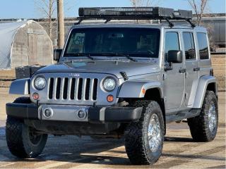 Used 2018 Jeep Wrangler JK Unlimited SAHARA/Removable Top,Heated Seats,Roof Rack,Nav for sale in Kipling, SK