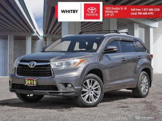 Used 2015 Toyota Highlander XLE for sale in Whitby, ON